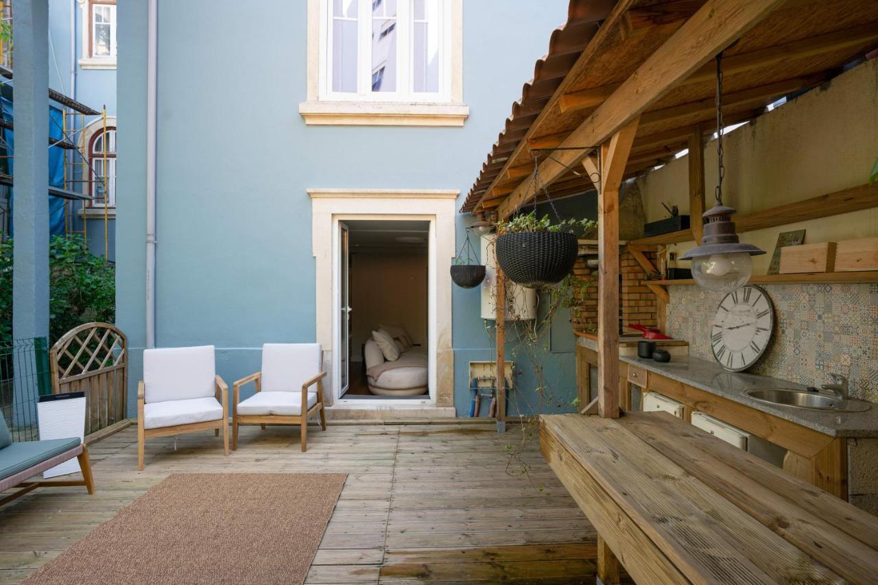 Charming Apt In Historic House Coimbra Eksteriør billede